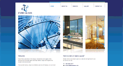 Desktop Screenshot of fameglass.com